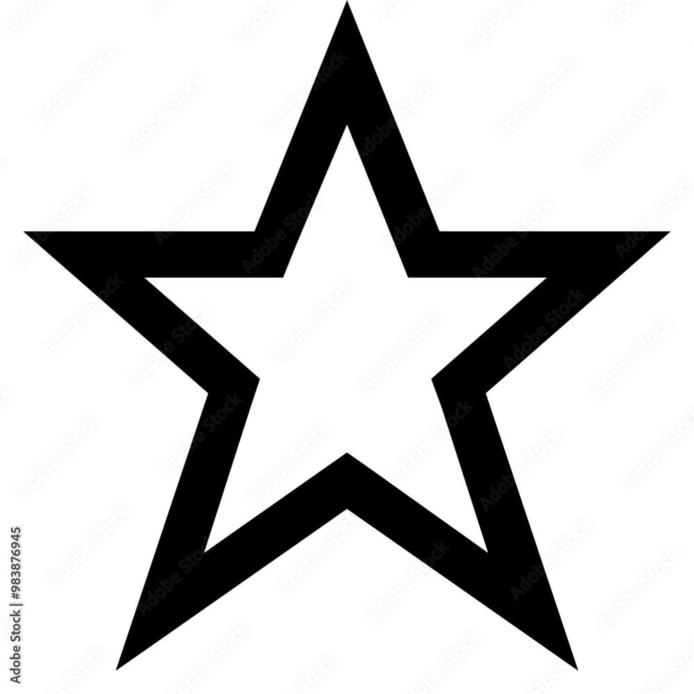 star isolated on white star isolated on white