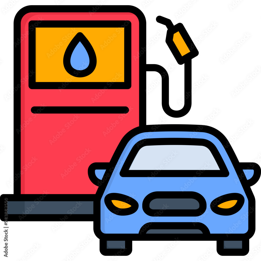 Gas Station Icon Gas Station Icon