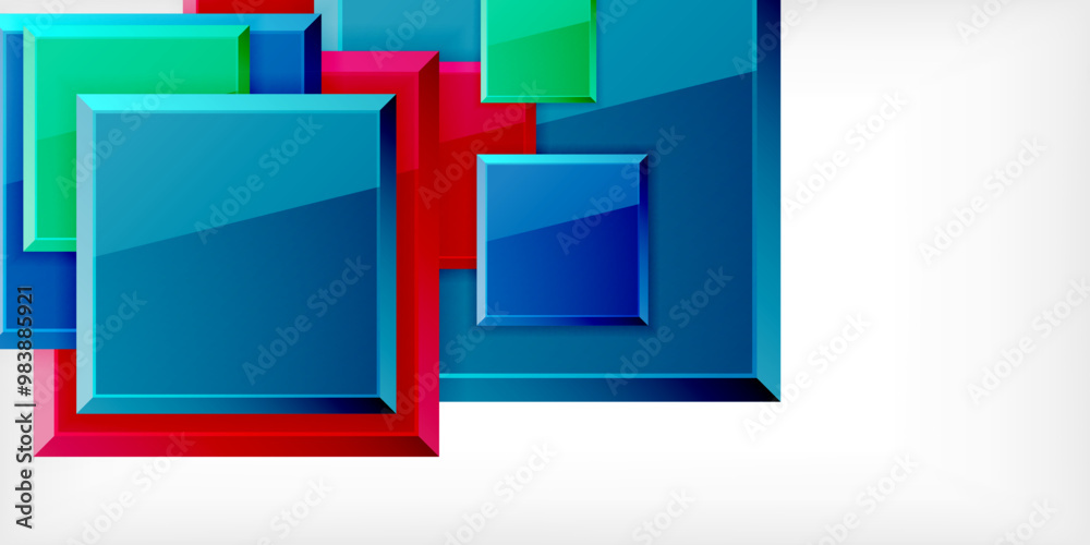Shiny glossy metallic or plastic square design background. Vector Illustration For Wallpaper, Banner, Background, Card, Book Illustration, landing page Shiny glossy metallic or plastic square design background. Vector Illustration For Wallpaper, Banner, Background, Card, Book Illustration, landing page