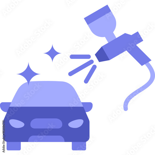 Car Painting Icon