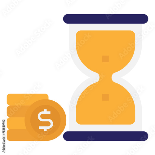 Time Is Money Clock