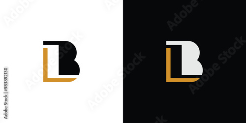 Modern  and Unique LB  logo design
