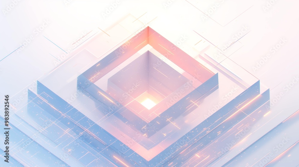 Fototapeta premium 幾何学模様の背景画像