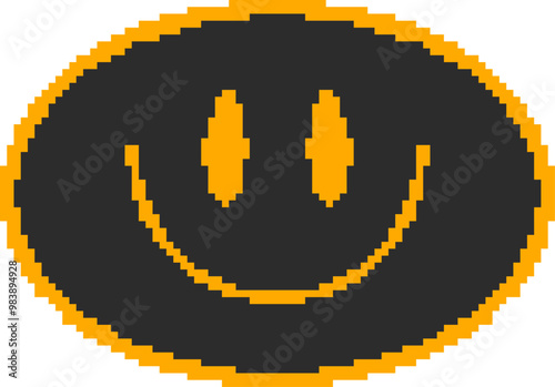 Pixel Happy Smile