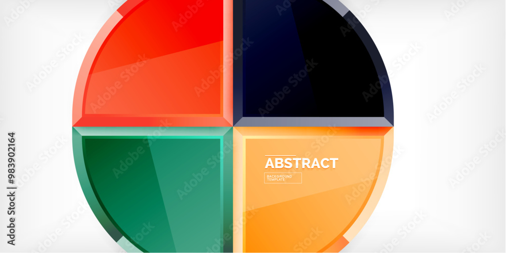 Glossy circles geometric background. Vector Illustration For Wallpaper, Banner, Background, Card, Book Illustration, landing page Glossy circles geometric background. Vector Illustration For Wallpaper, Banner, Background, Card, Book Illustration, landing page
