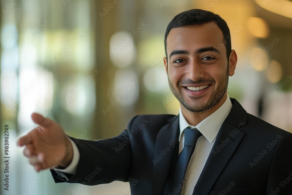 Smiling young business man leader, arabic executive manager, Smiling young business man leader, arabic executive manager,
