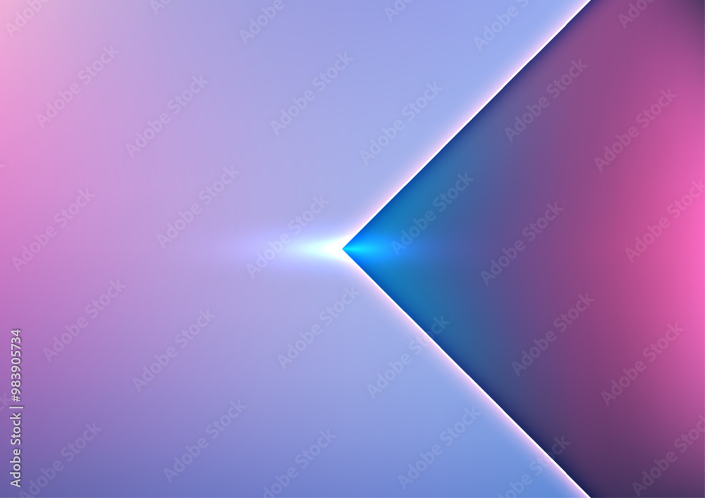 A vibrant abstract background featuring a sharp division between soft purple and magenta hues, with a bright blue light A vibrant abstract background featuring a sharp division between soft purple and magenta hues, with a bright blue light