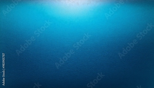 Blue Textured Surface with a Soft Light Source