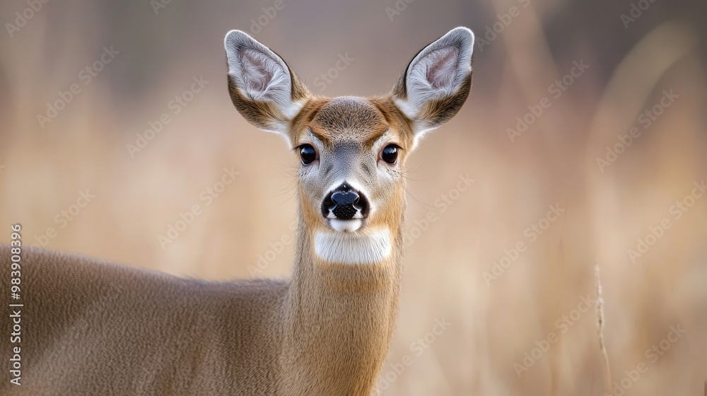 The White-tailed Deer is a common deer in North America. You can easily spot them by their white tail, which they lift up when they're scared. The White-tailed Deer is a common deer in North America. You can easily spot them by their white tail, which they lift up when they're scared.