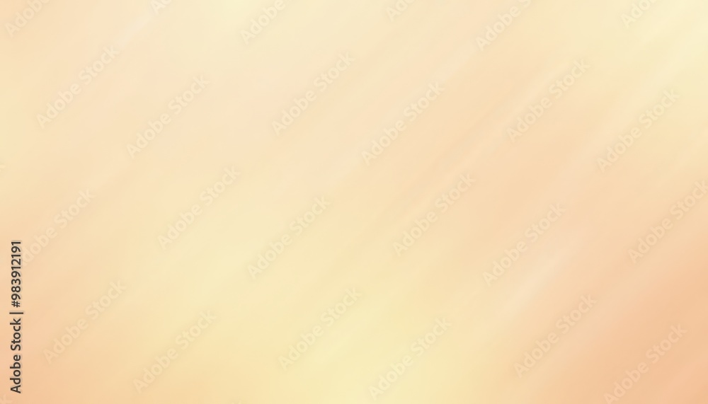 Abstract Pale Peach and Soft Gold Gradient Noisy Grain Background Texture