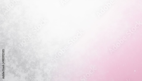 Abstract Icy Silver and Light Pink Gradient Noisy Grain Background Texture