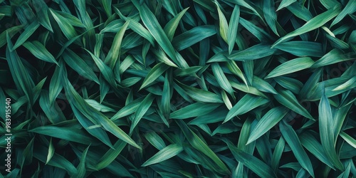 A close-up view of a lush perfectly maintained green grass lawn