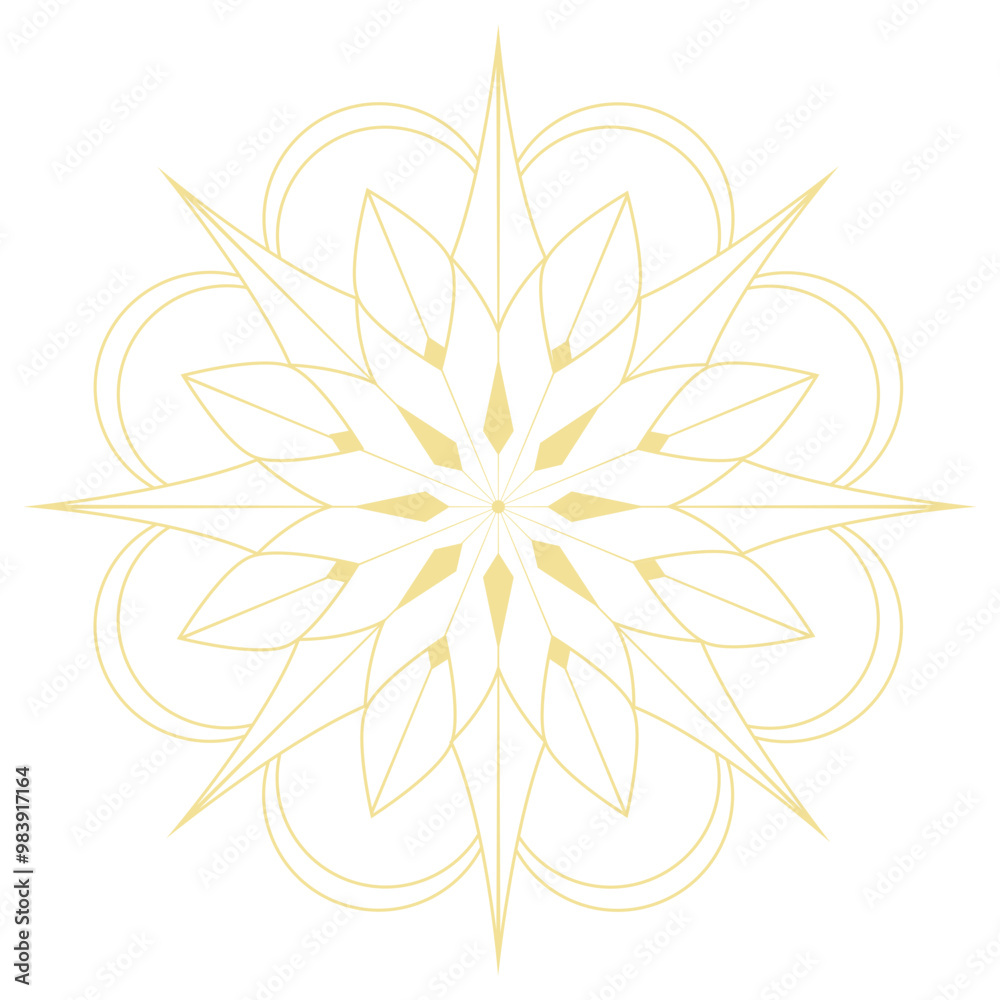 Fototapeta premium Islamic mandala