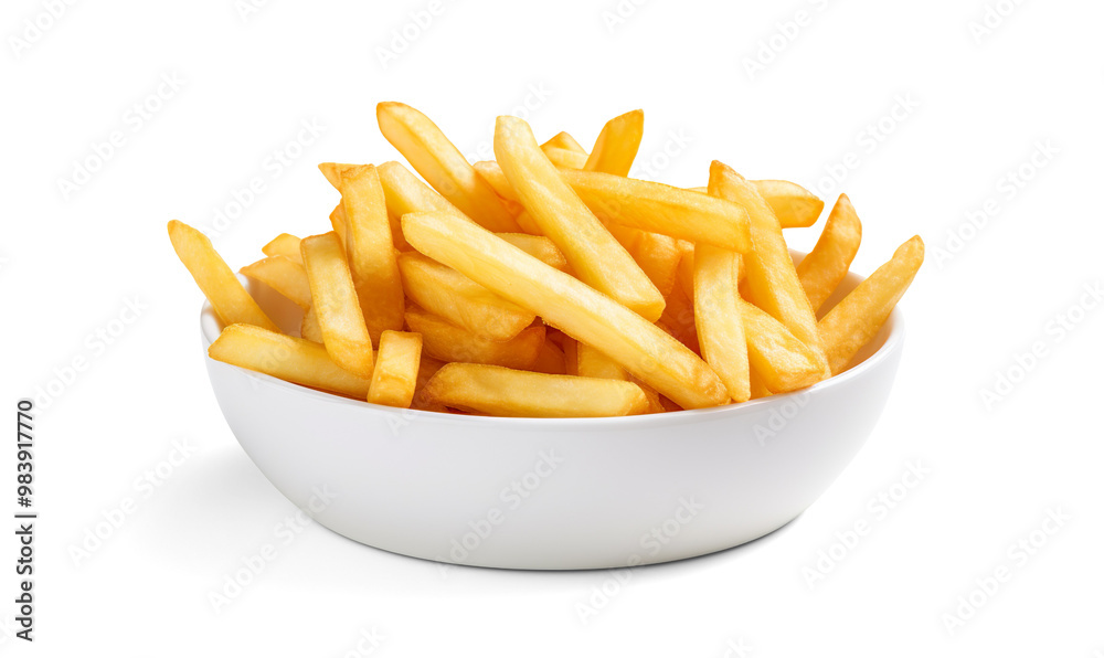 French fries on a transparent background French fries on a transparent background