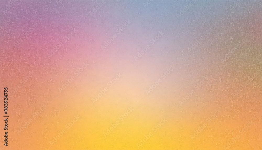 A Gradual Transition of Colors from Purple to Yellow with White Specks A Gradual Transition of Colors from Purple to Yellow with White Specks