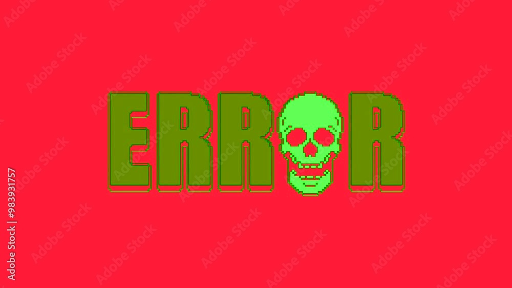 Looping animation of the text 