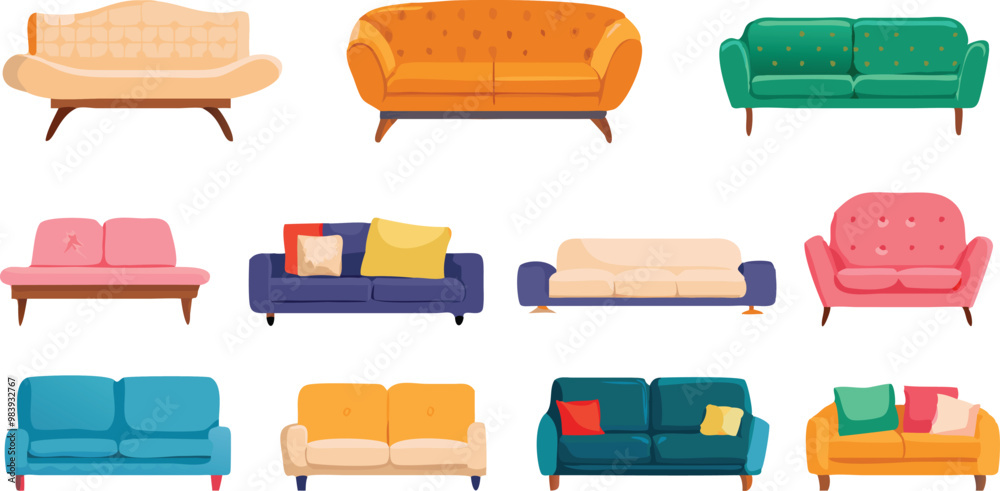 Various modern sofas and couches Collections Various modern sofas and couches Collections