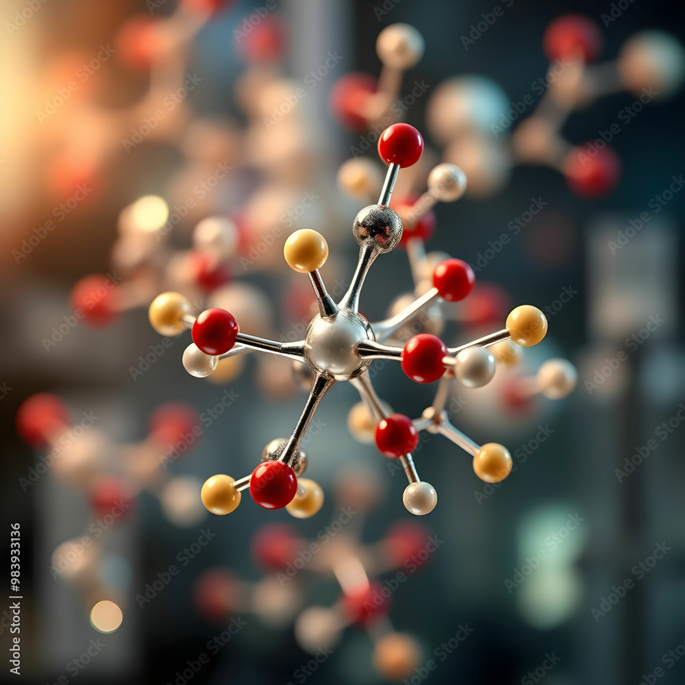 Structure molecule and communication dna atom Structure molecule and communication dna atom