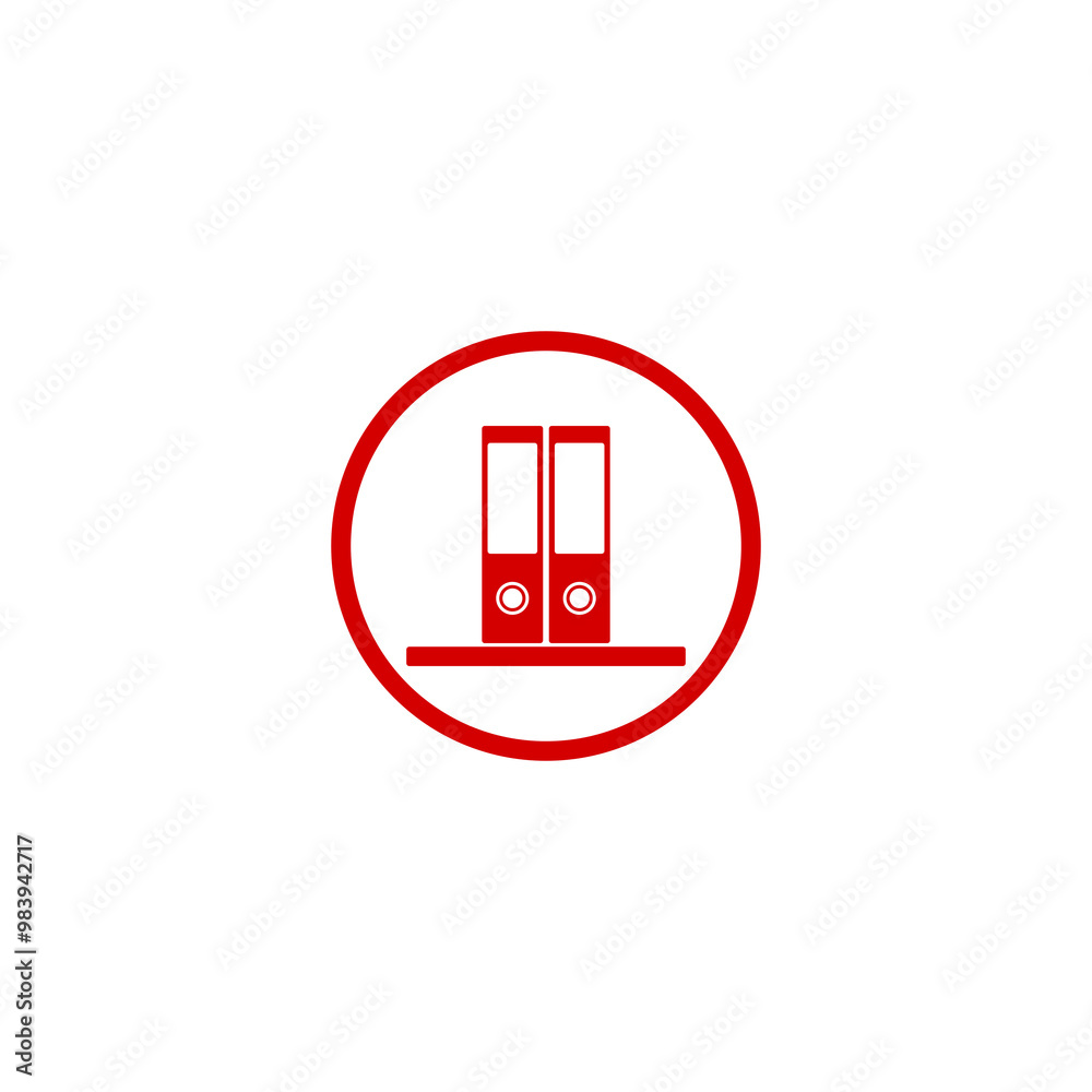 Binders icon isolated on transparent background Binders icon isolated on transparent background