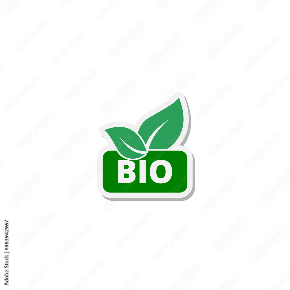 Bio product sign icon isolated on transparent background Bio product sign icon isolated on transparent background