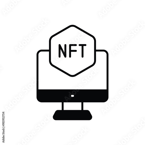 Nft Item vector icon