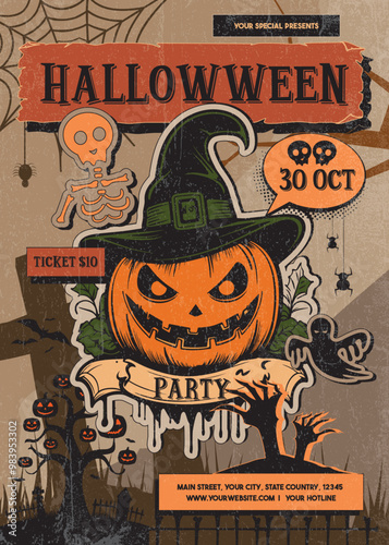 halloween Party Flyer