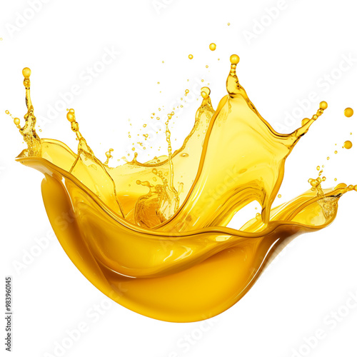 orange juice splash
