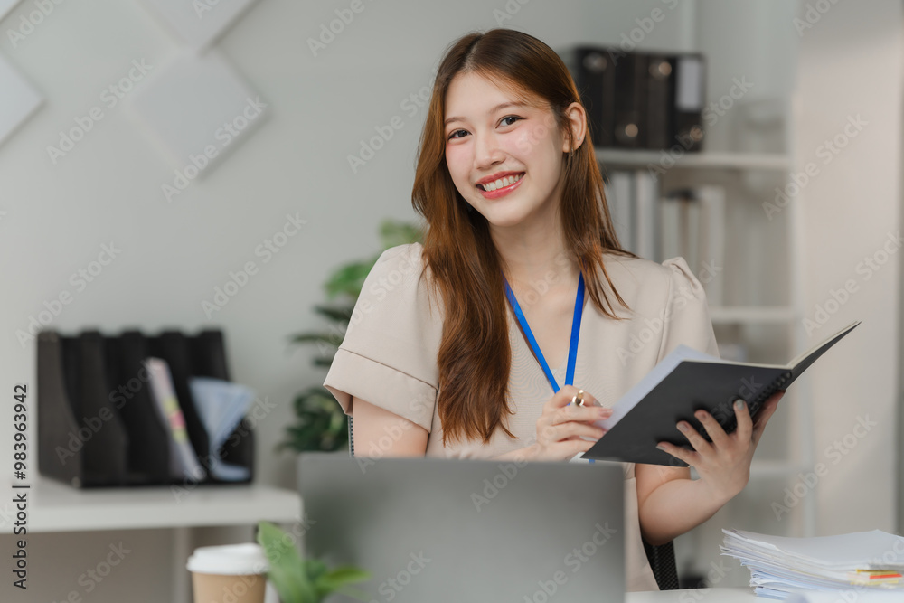 Confident Young Professional in the Modern Workplace Confident Young Professional in the Modern Workplace