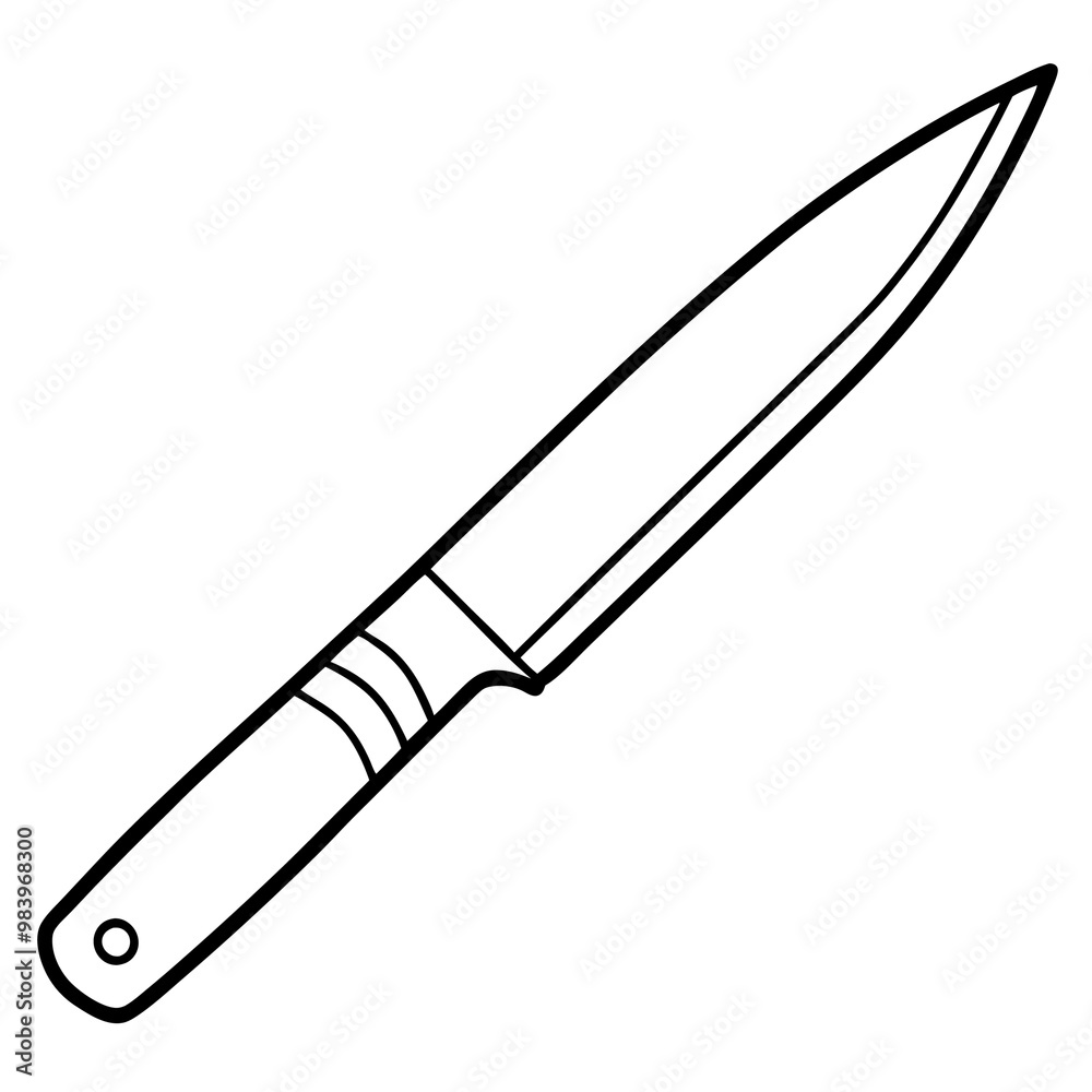 office knife sketch outline coloring book page line art drawing office knife sketch outline coloring book page line art drawing