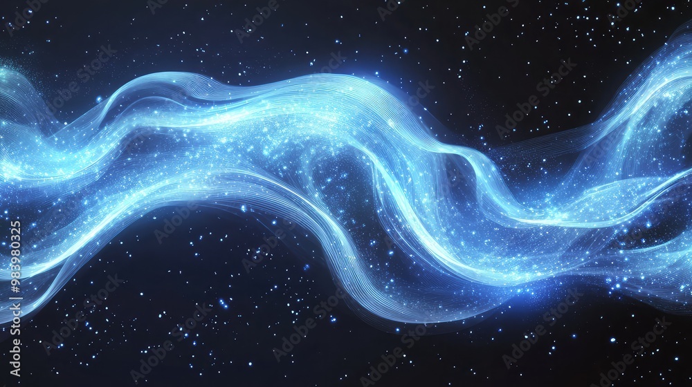 Abstract Blue Swirls with Tornado Wind Effect Isolated on Transparent Background Abstract Blue Swirls with Tornado Wind Effect Isolated on Transparent Background