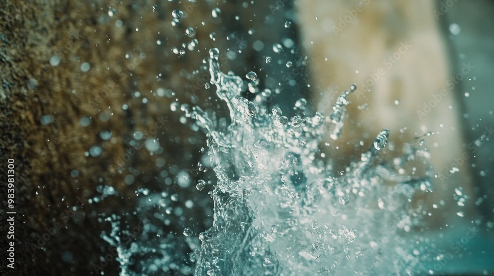 Water Splashing and Droplets Water Splashing and Droplets