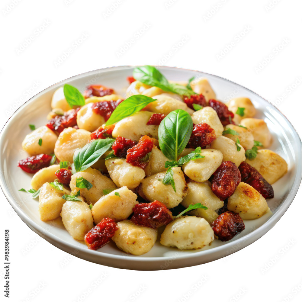 gnocchi pasta with sundried tomato and chicken gnocchi pasta with sundried tomato and chicken