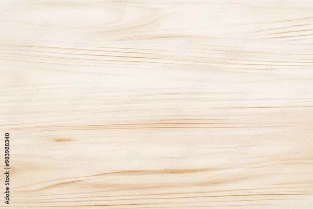 A smooth light-colored wooden surface with visible grain patterns A smooth light-colored wooden surface with visible grain patterns