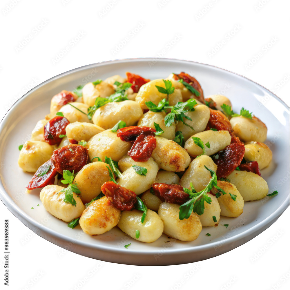 gnocchi pasta with sundried tomato and chicken gnocchi pasta with sundried tomato and chicken