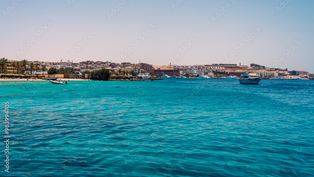 many ships in the Hkrgada Marina in the Red Sea many ships in the Hkrgada Marina in the Red Sea