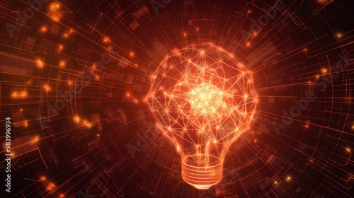 Wallpaper Mural creative concept art of lights Torontodigital.ca