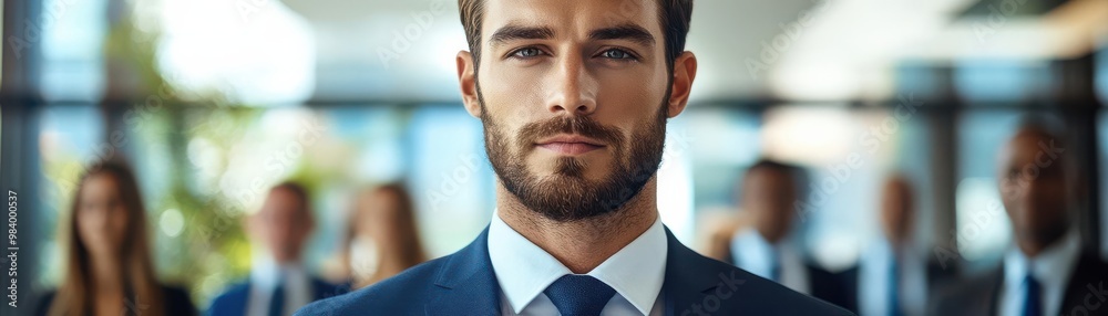Manager with action items list, conference room, implementation Manager with action items list, conference room, implementation