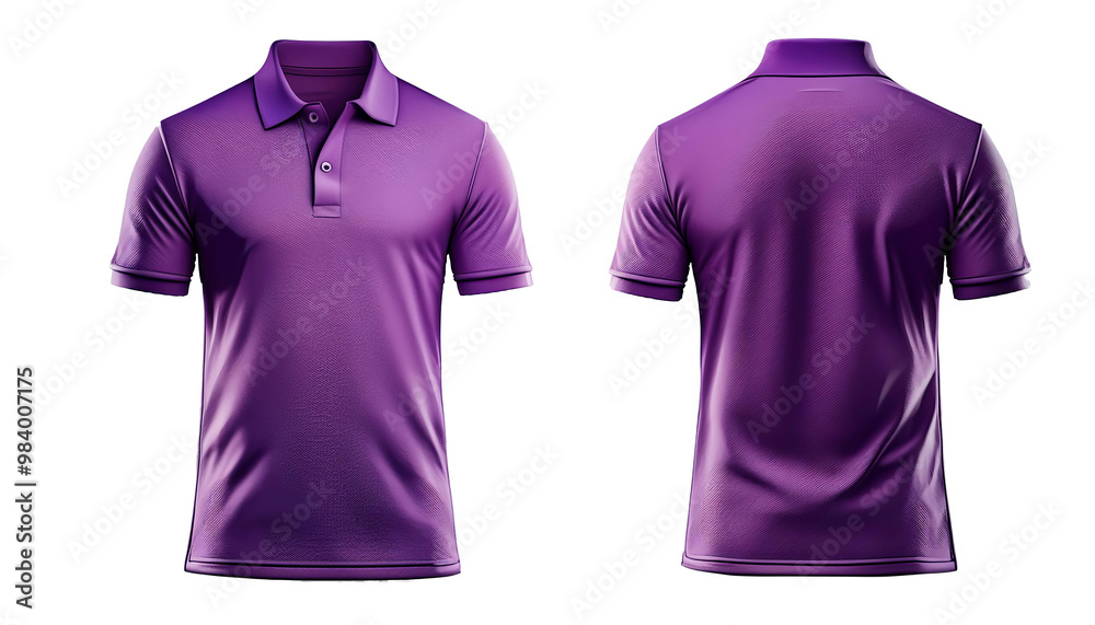 Purple Polo - Shirt Mockup for Product Design - T-shirt Template for Logo Placement and Branding - Template for Company Shirt and Work Clothing - Presentation Background for Corporate Identity Purple Polo - Shirt Mockup for Product Design - T-shirt Template for Logo Placement and Branding - Template for Company Shirt and Work Clothing - Presentation Background for Corporate Identity