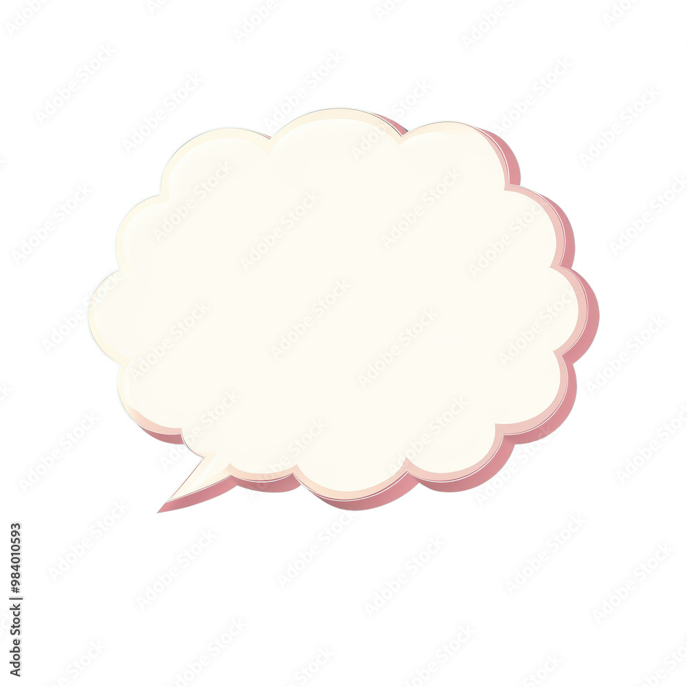 Empty speech bubble with a white isolate background. Empty speech bubble with a white isolate background.