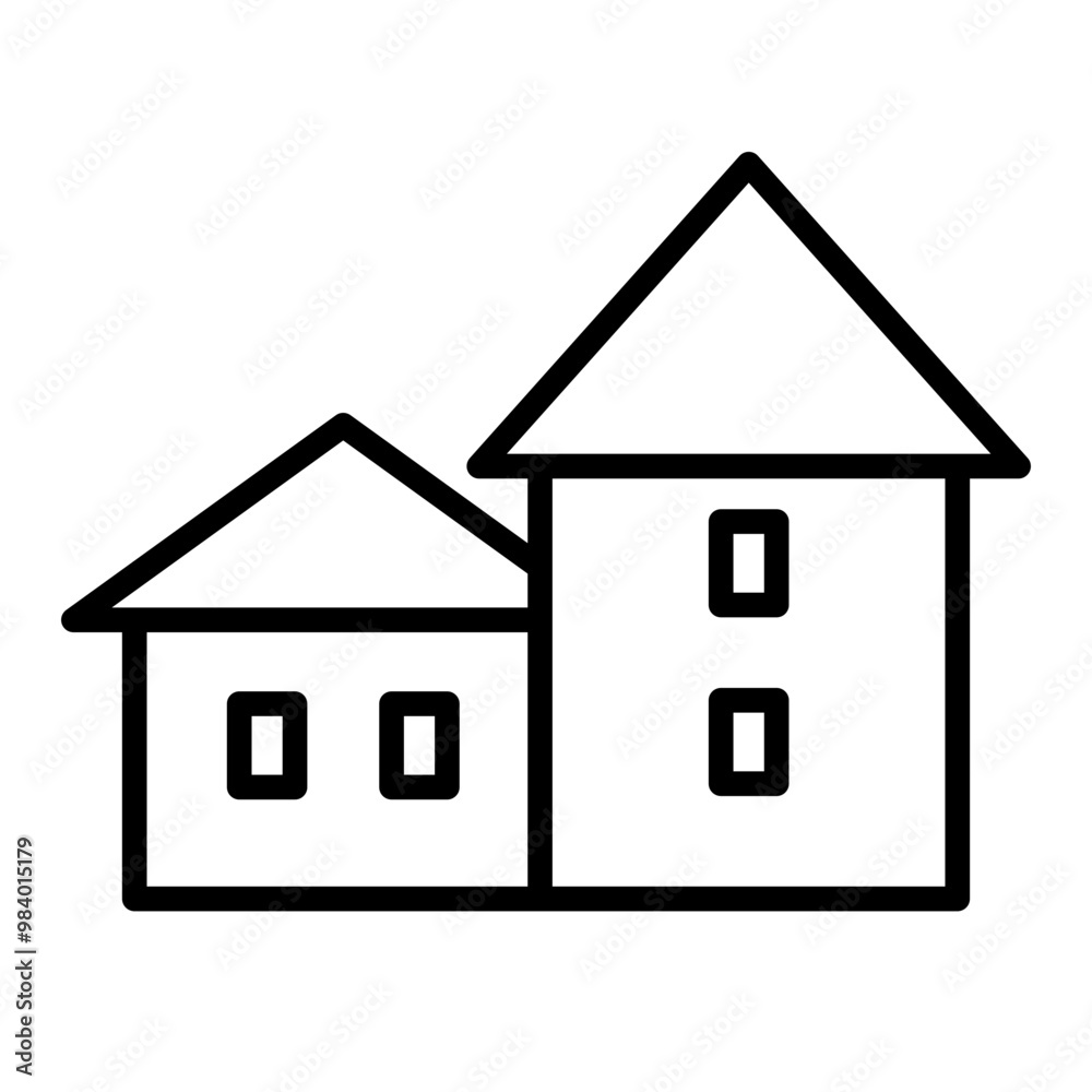 House icon. House icon.