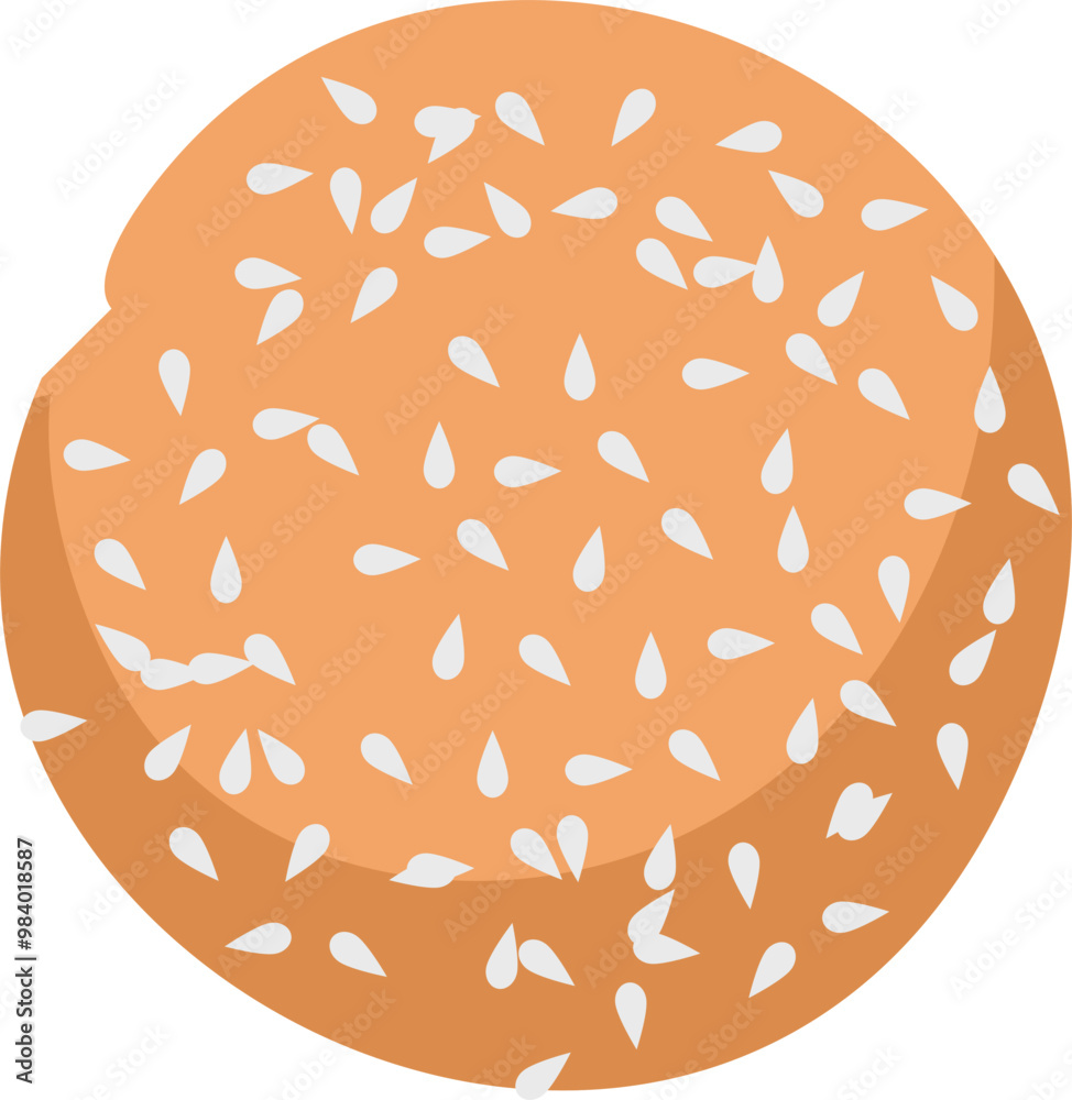 Malaysian food Illustration. Malaysian cuisine.