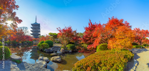 Photography The most beautiful viewpoint of Toji(To-ji) is a popular tourist destination in Kyoto, Japan