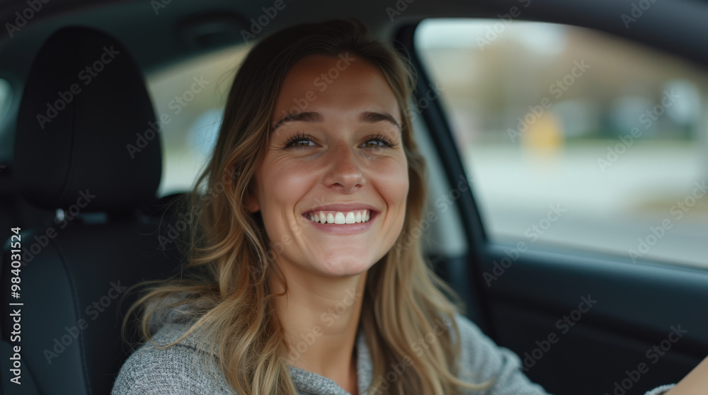 Smiling Drivers and Passengers in Cars - Happy, Relaxed, Diverse Individuals Enjoying Car Journeys Smiling Drivers and Passengers in Cars - Happy, Relaxed, Diverse Individuals Enjoying Car Journeys