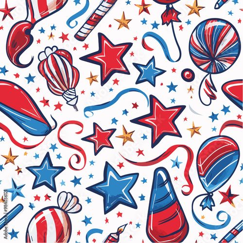 Wallpaper Mural Seamless patterns background of celebrate Festival Torontodigital.ca