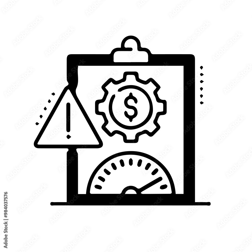 Assessment of business icons on white background. Assessment of business icons on white background.