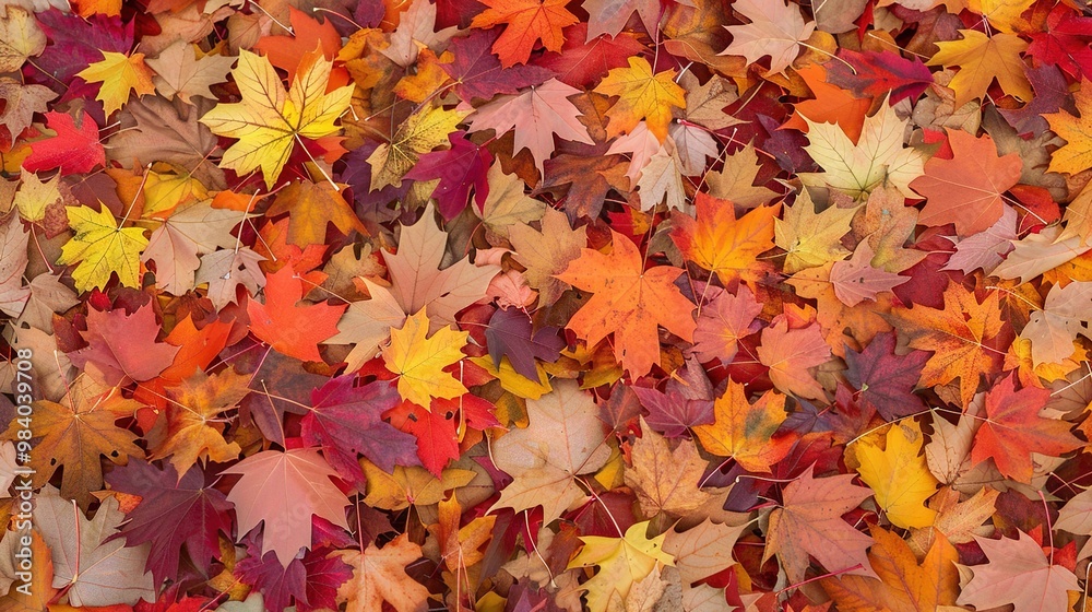 Autumn orange banner with blurred maple leaves, ideal for seasonal designs and fall projects. Autumn orange banner with blurred maple leaves, ideal for seasonal designs and fall projects.