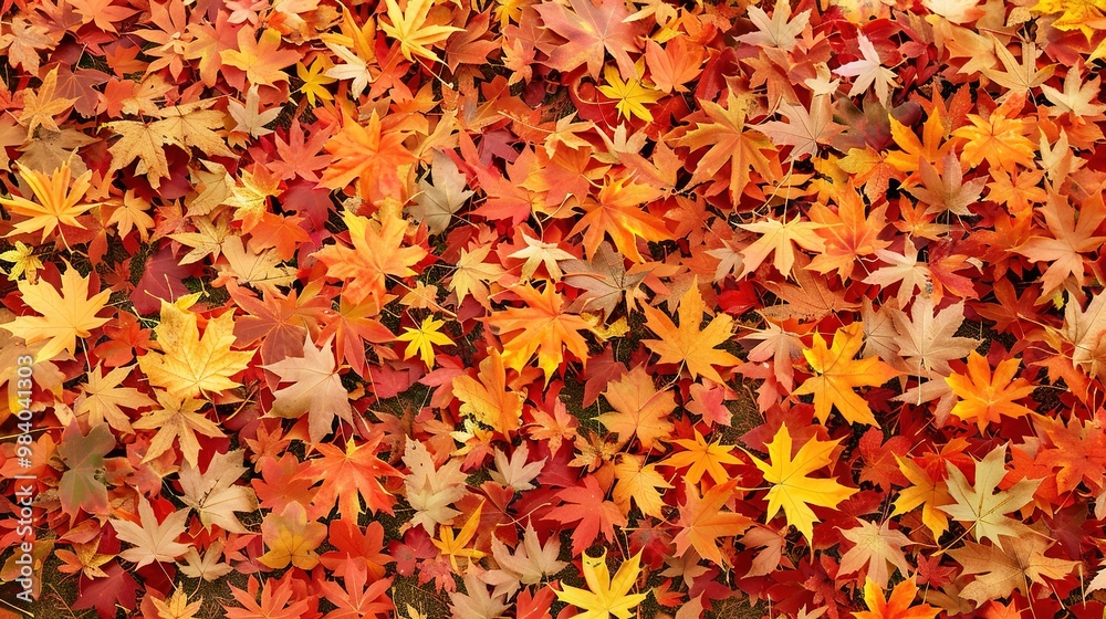 Autumn orange banner with blurred maple leaves, ideal for seasonal designs and fall projects. Autumn orange banner with blurred maple leaves, ideal for seasonal designs and fall projects.