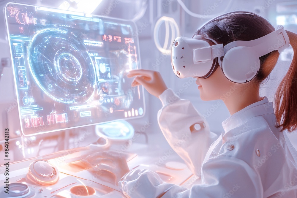 Virtual Reality Interface with Futuristic User Experience Virtual Reality Interface with Futuristic User Experience