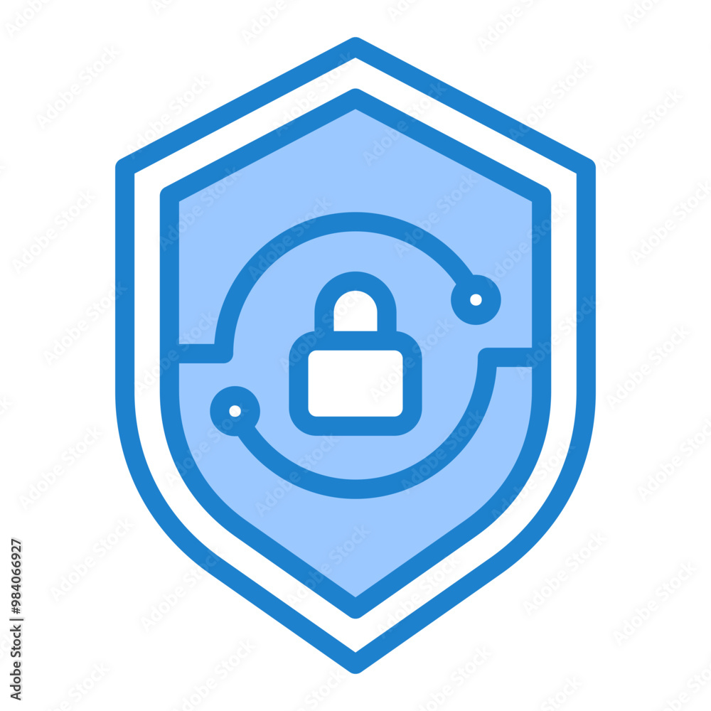 Cybersecurity Shield Icon Cybersecurity Shield Icon