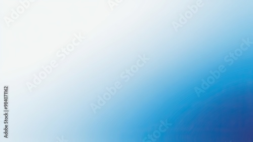 Bluured blue colorful gradient background with noise texture effects. Gradient mesh backdrop